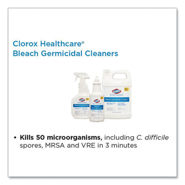 Clorox® Healthcare® Bleach Germicidal Cleaner, 32 Oz Spray Bottle freeshipping - TVN Wholesale